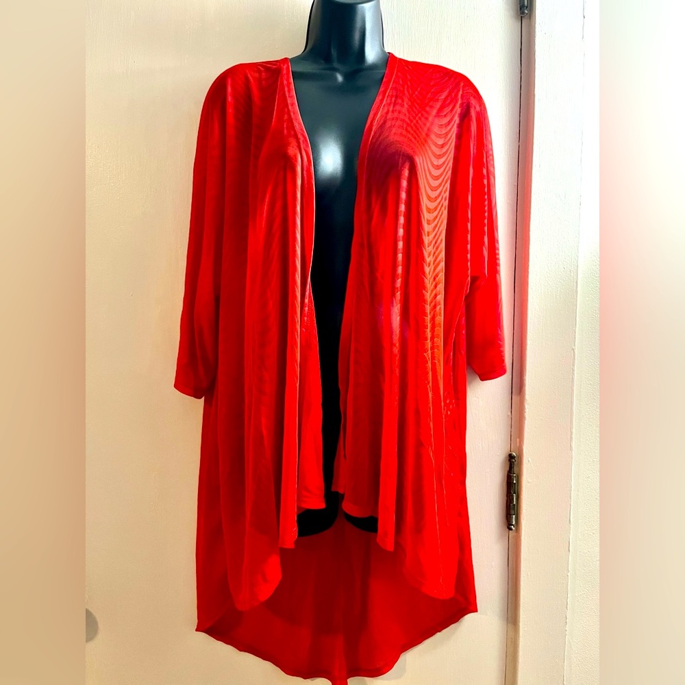 LulaRoe “Lindsay” 3/4 Sleeve Kimono